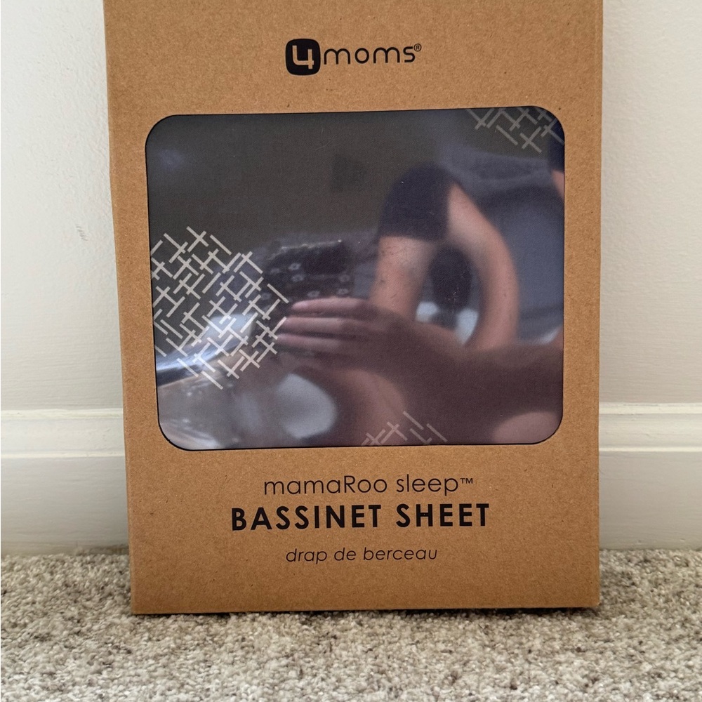 4moms mamaRoo Sleep Bassinet Sheet - Gray
